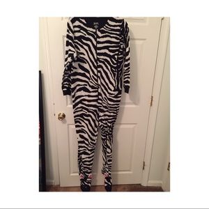 Zebra 🦓 footie pajamas